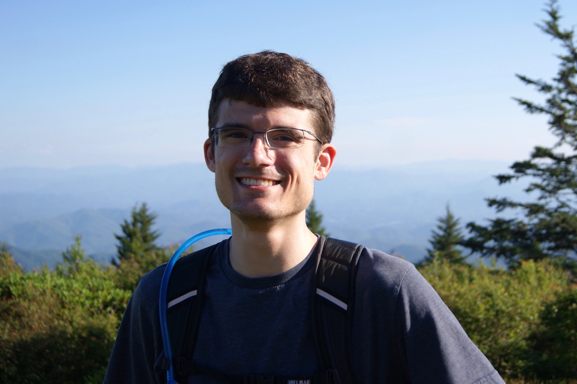 Picture of myself on a hike at Smoky Mountains National Park