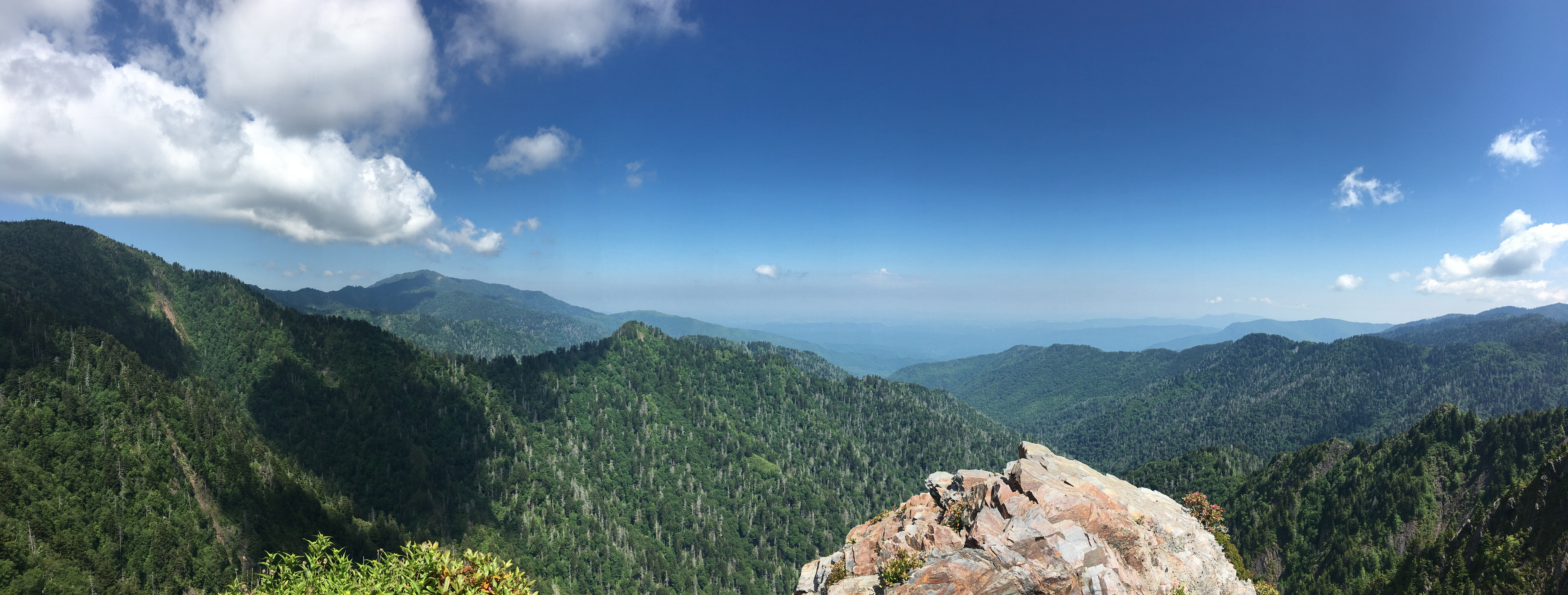 Smoky Mountains National Park - Mountaintop panorama